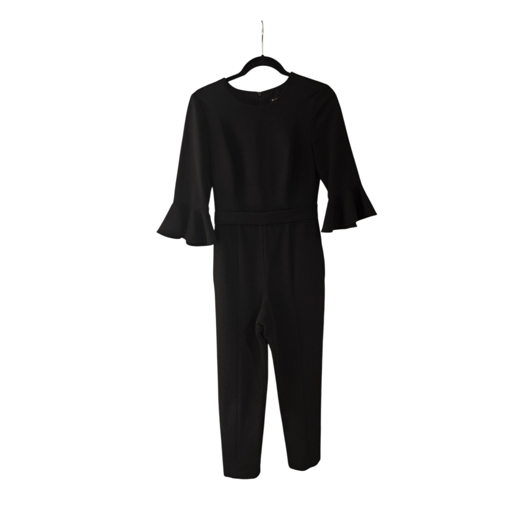 BLACK HALO Brooklyn Jumpsuit Black sz 4 S Women's - Picture 5 of 8